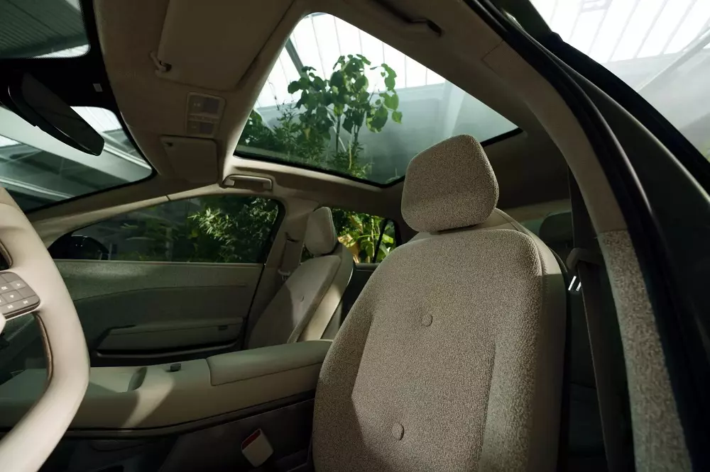 Ghế của Volkswagen ID. Cross được bọc nỉ Ghế của Volkswagen ID. Cross được bọc nỉ