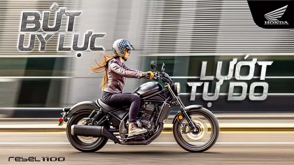 Honda Rebel 1100 phiên bản mới Honda Rebel 1100 phiên bản mới