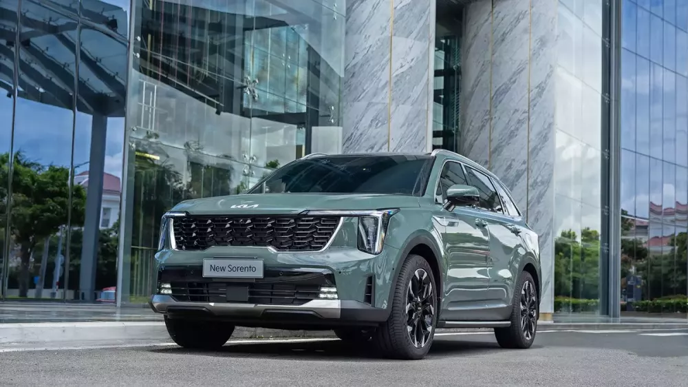Kia Sorento 2025 được áp dụng phong cách thiết kế mới Kia Sorento 2025 được áp dụng phong cách thiết kế mới