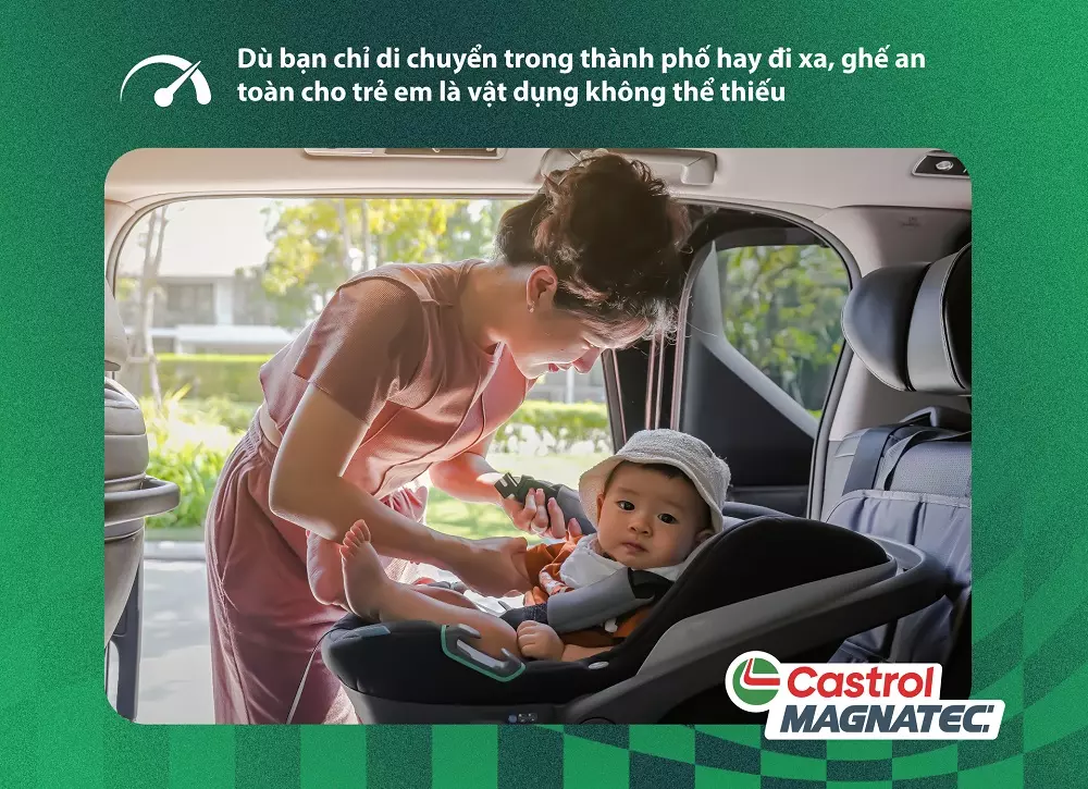 Lái xe cùng con nhỏ: Bí quyết để có chuyến đi an toàn, thoải mái và không căng thẳng cho mẹ bỉm sữa Lái xe cùng con nhỏ: Bí quyết để có chuyến đi an toàn, thoải mái và không căng thẳng cho mẹ bỉm sữa