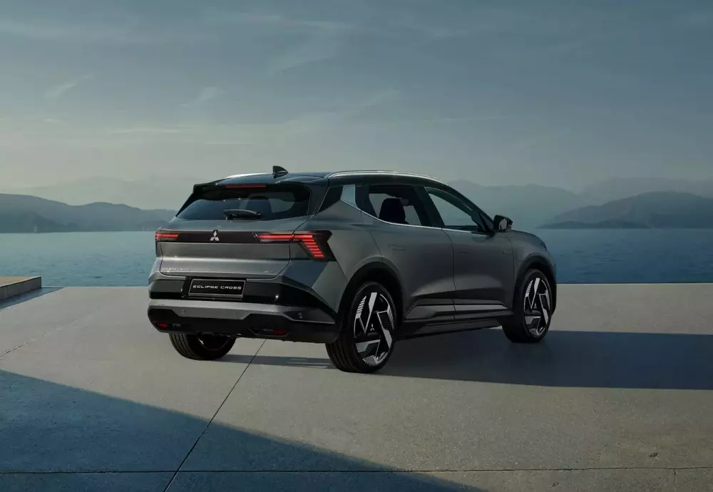 Thiết kế phía sau của Mitsubishi Eclipse Cross EV Thiết kế phía sau của Mitsubishi Eclipse Cross EV