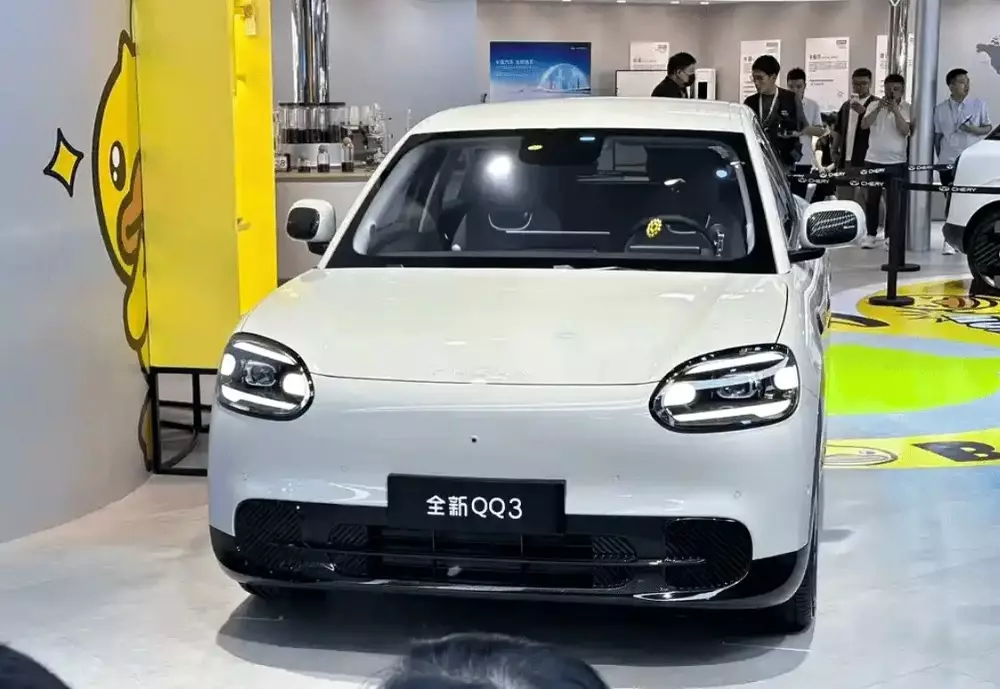 Chery QQ3 sở hữu thiết kế tròn trịa Chery QQ3 sở hữu thiết kế tròn trịa