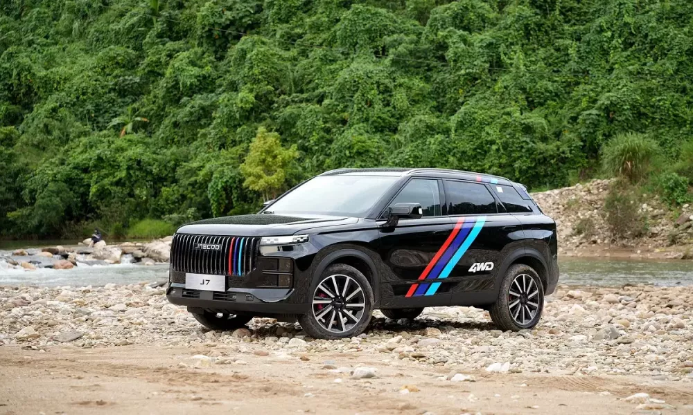 Jaecoo J7 tại Việt Nam chuẩn bị có thêm phiên bản dẫn động 4 bánh mới