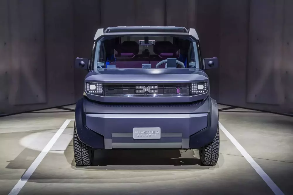 Dacia Hipster sở hữu thiết kế vuông vức và đơn giản Dacia Hipster sở hữu thiết kế vuông vức và đơn giản