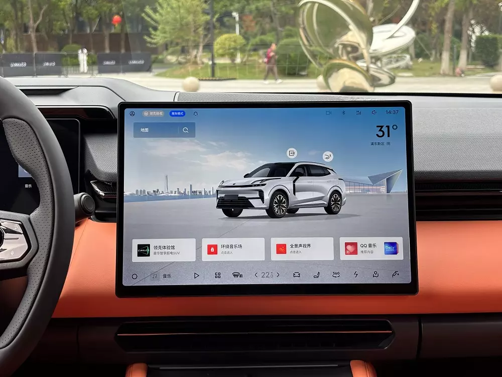 Lynk & Co 08 2026 dùng hệ thống thông tin giải trí Lynk & Flyme Auto 2.0 mới Lynk & Co 08 2026 dùng hệ thống thông tin giải trí Lynk & Flyme Auto 2.0 mới