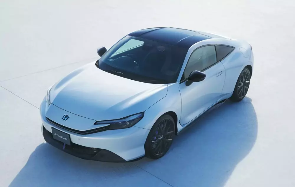 Honda Prelude màu trắng là hot nhất Honda Prelude màu trắng là hot nhất
