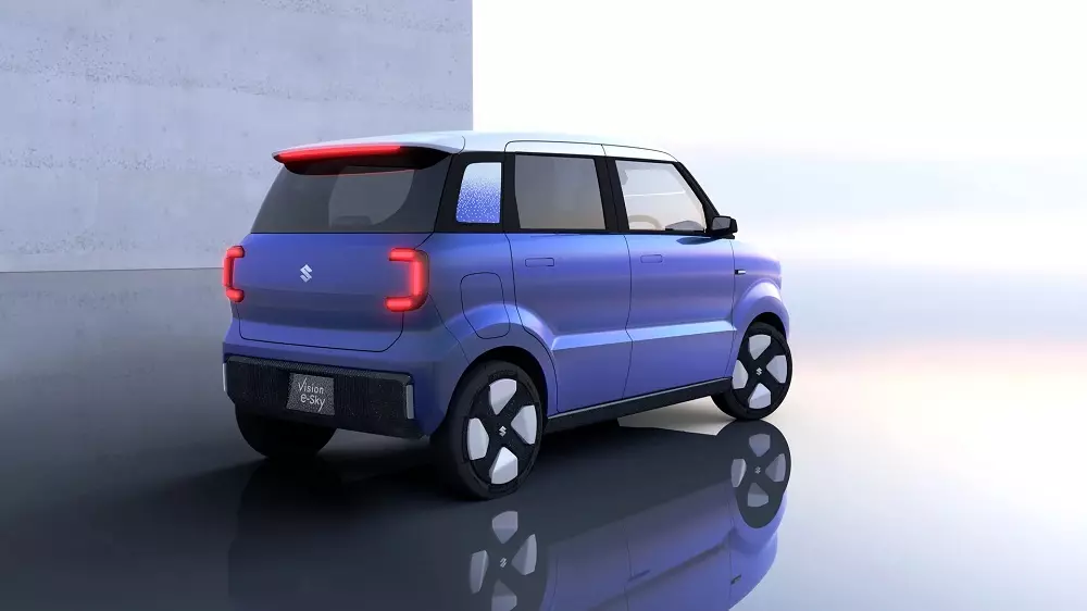 Suzuki Vision e-Sky sở hữu ngoại thất 2 tông màu Suzuki Vision e-Sky sở hữu ngoại thất 2 tông màu