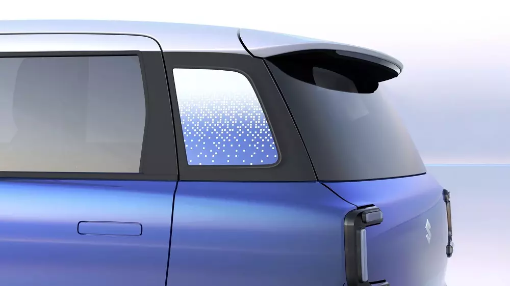 Cột C ấn tượng của Suzuki Vision e-Sky Cột C ấn tượng của Suzuki Vision e-Sky