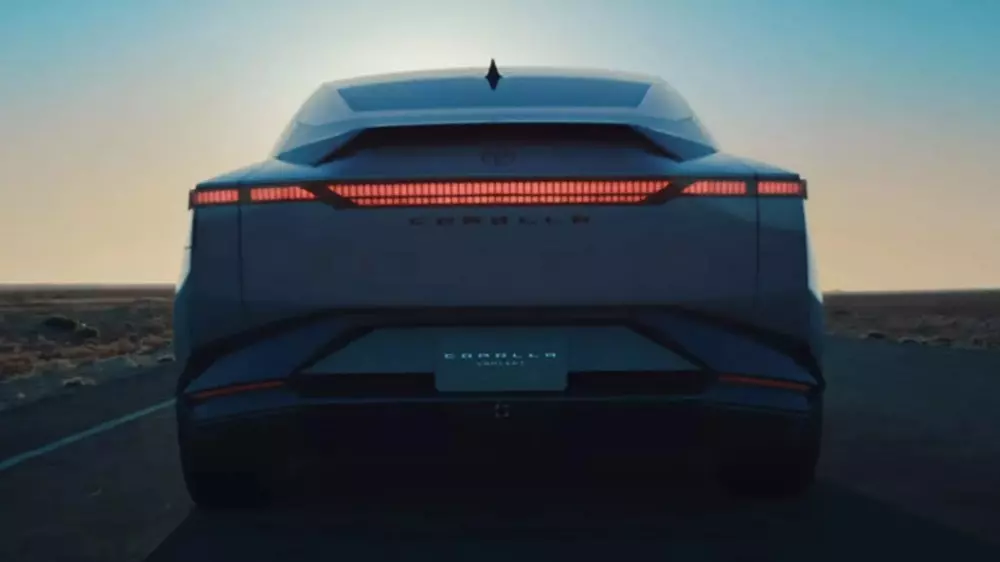 Thiết kế đằng sau của Toyota Corolla Concept Thiết kế đằng sau của Toyota Corolla Concept