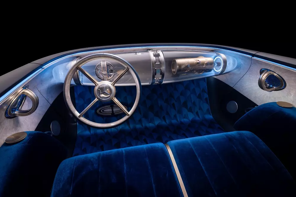 Nội thất độc đáo của Mercedes-Benz Vision Iconic Nội thất độc đáo của Mercedes-Benz Vision Iconic