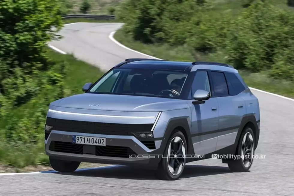 Ảnh dựng của Hyundai Tucson 2027 Ảnh dựng của Hyundai Tucson 2027