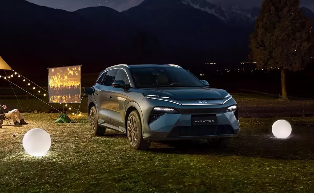 SUV cỡ lớn BYD Atto 8 ra mắt toàn cầu SUV cỡ lớn BYD Atto 8 ra mắt toàn cầu