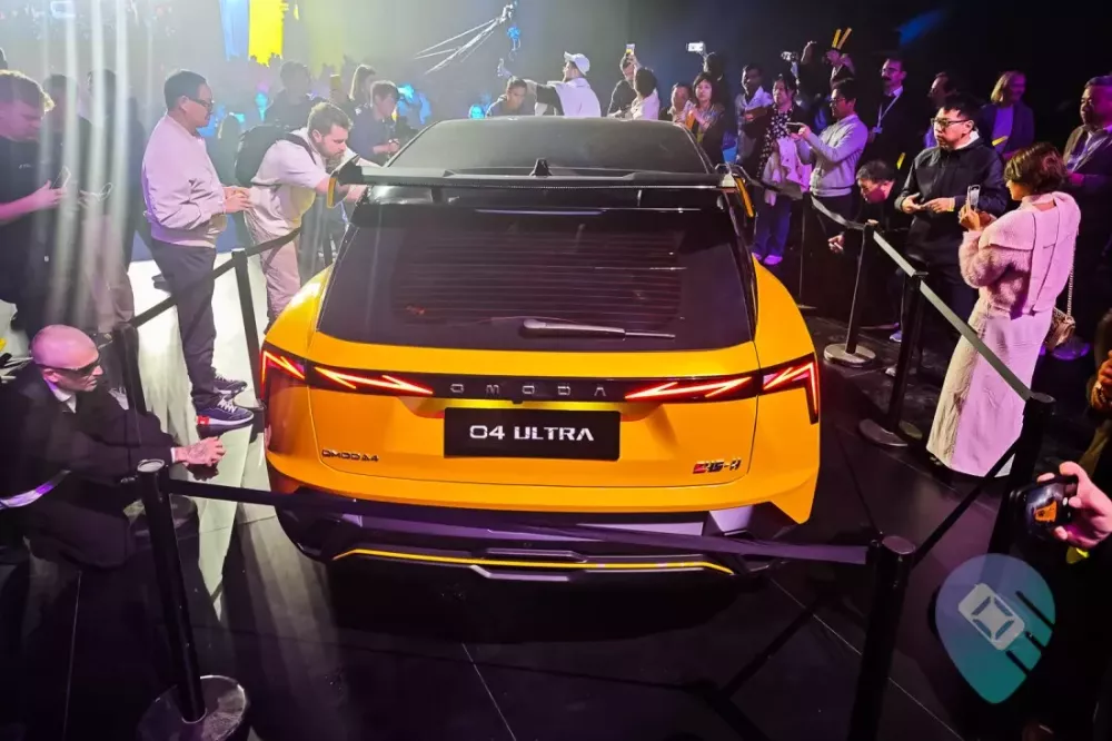 Omoda 4 Ultra có thiết kế thể thao hơn Omoda 4 Ultra có thiết kế thể thao hơn
