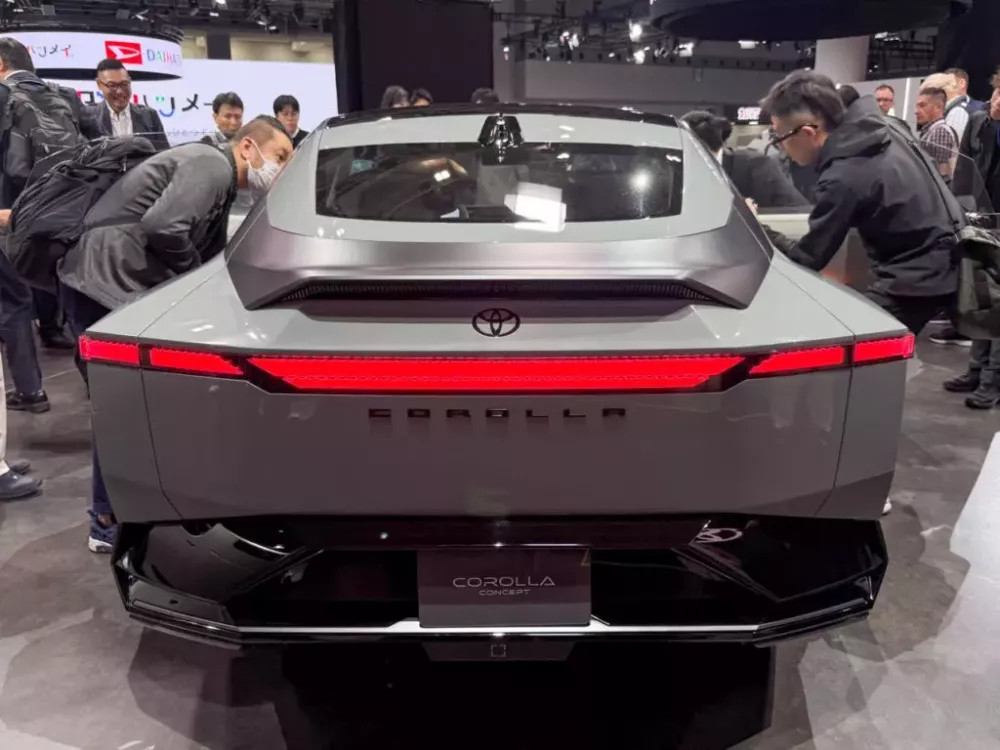 Thiết kế phía sau của Toyota Corolla Concept  Thiết kế phía sau của Toyota Corolla Concept