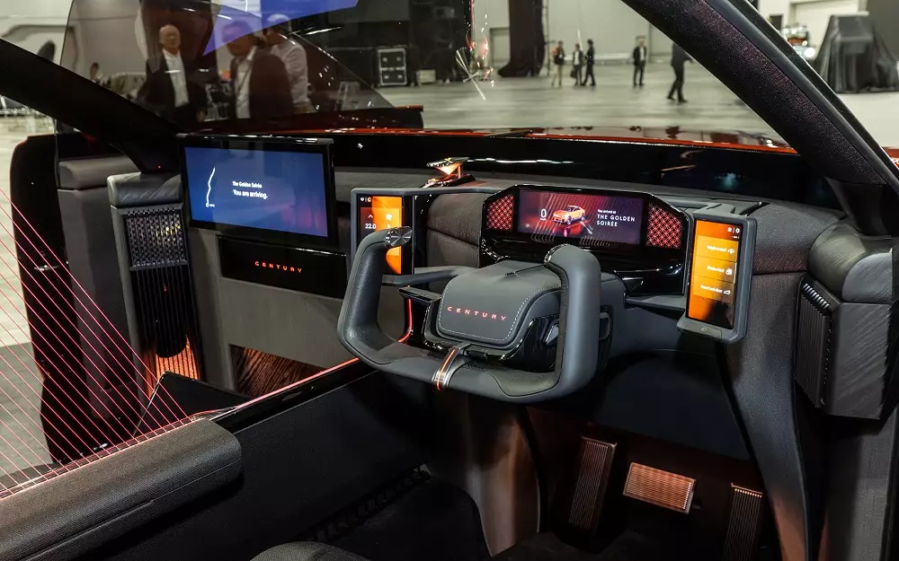 Khoang lái của Toyota Century One of One Khoang lái của Toyota Century One of One