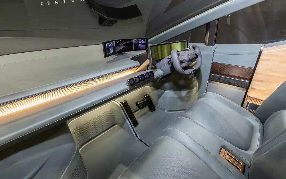 Khoang lái của Lexus LS Concept