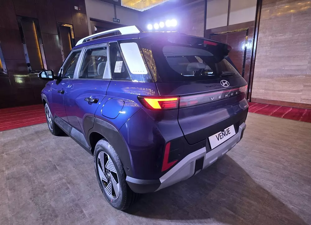 Thiết kế phía sau của Hyundai Venue 2026 Thiết kế phía sau của Hyundai Venue 2026