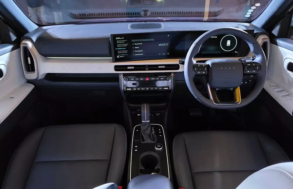 Nội thất của Hyundai Venue 2026 bản thường Nội thất của Hyundai Venue 2026 bản thường