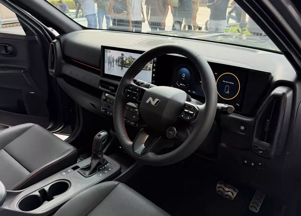 Nội thất của Hyundai Venue 2026 bản N Line Nội thất của Hyundai Venue 2026 bản N Line