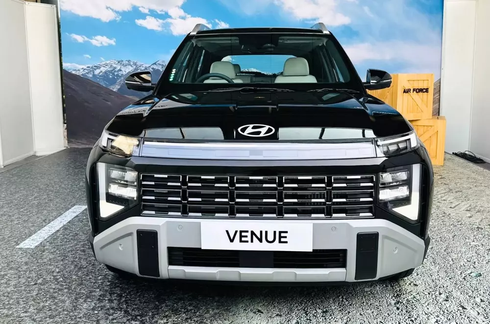 Hyundai Venue 2026 sở hữu thiết kế đầu xe mới Hyundai Venue 2026 sở hữu thiết kế đầu xe mới