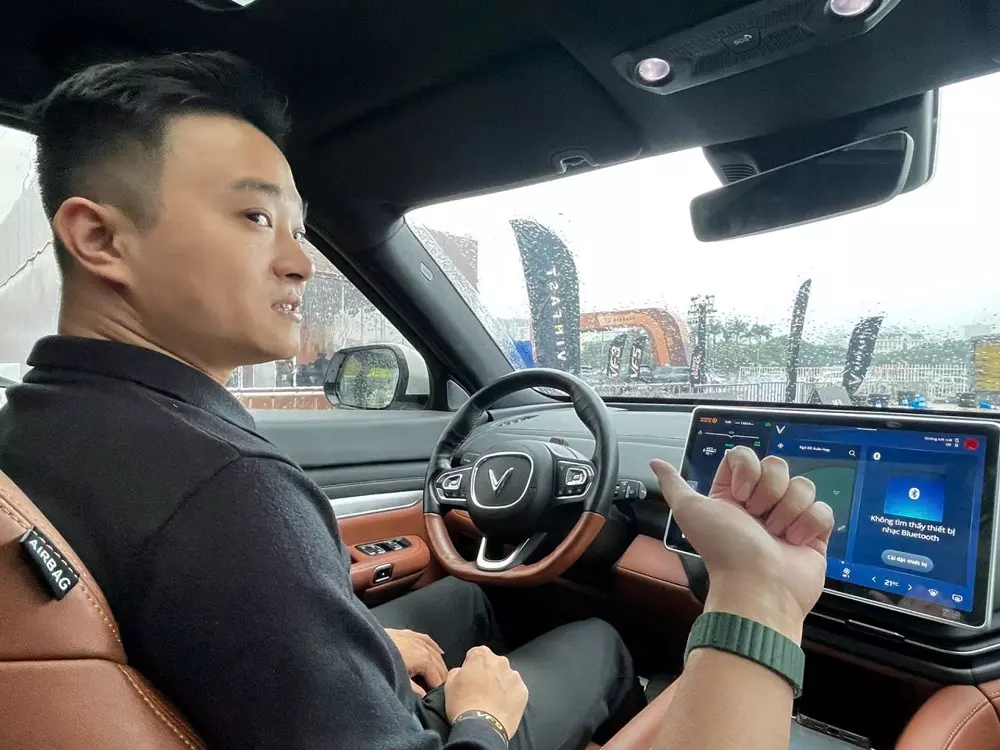 Anh Đặng Ngọc Đức để tâm nhiều tới hiệu quả kinh tế của VF 9.