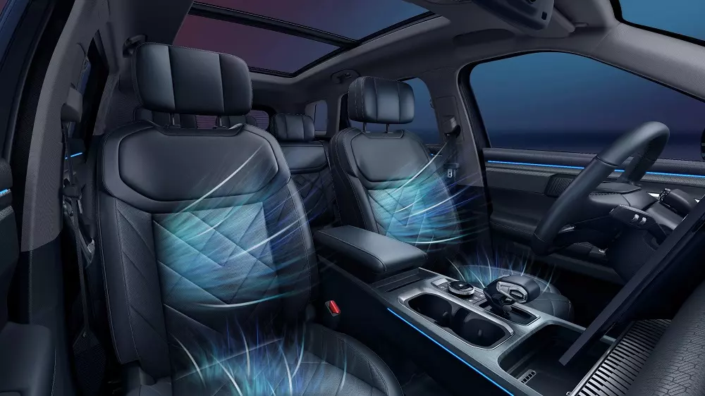 Jaecoo J7 AWD Individual được trang bị ghế trước làm mát Jaecoo J7 AWD Individual được trang bị ghế trước làm mát