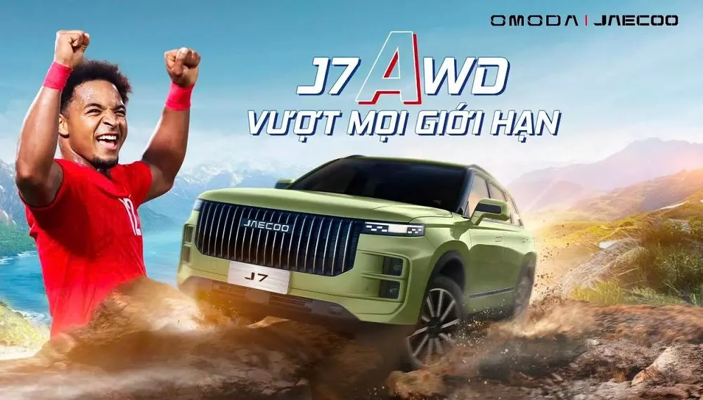 Jaecoo J7 AWD Individual màu Xanh Jungle mới Jaecoo J7 AWD Individual màu Xanh Jungle mới