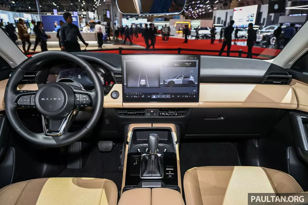 Khoang lái của Mazda CX-5 thế hệ mới Khoang lái của Mazda CX-5 thế hệ mới