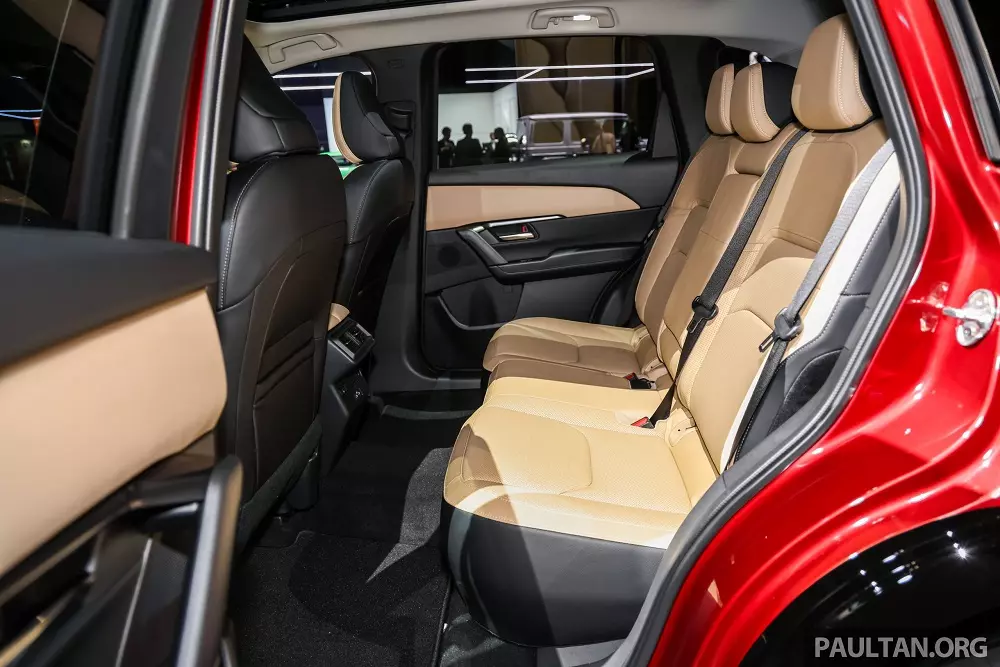 Hàng ghế sau của Mazda CX-5 thế hệ mới Hàng ghế sau của Mazda CX-5 thế hệ mới