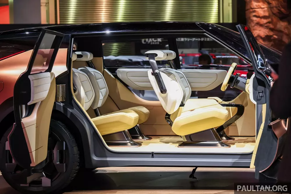 Mitsubishi Elevance Concept sở hữu nội thất 6 chỗ Mitsubishi Elevance Concept sở hữu nội thất 6 chỗ