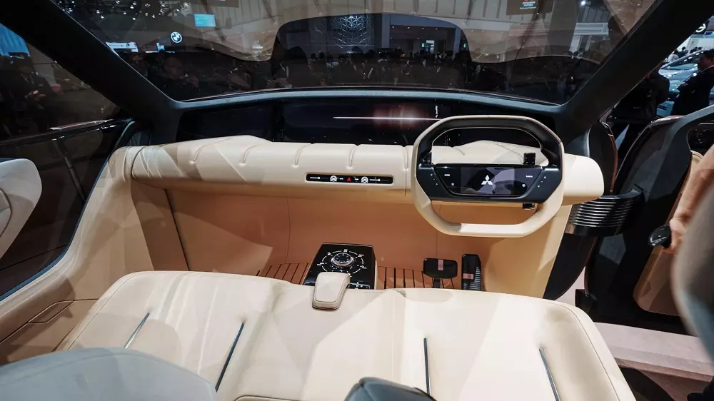 Khoang lái của Mitsubishi Elevance Concept Khoang lái của Mitsubishi Elevance Concept
