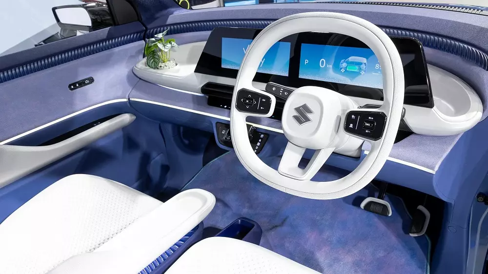 Khoang lái của Suzuki Vision e-Sky Khoang lái của Suzuki Vision e-Sky