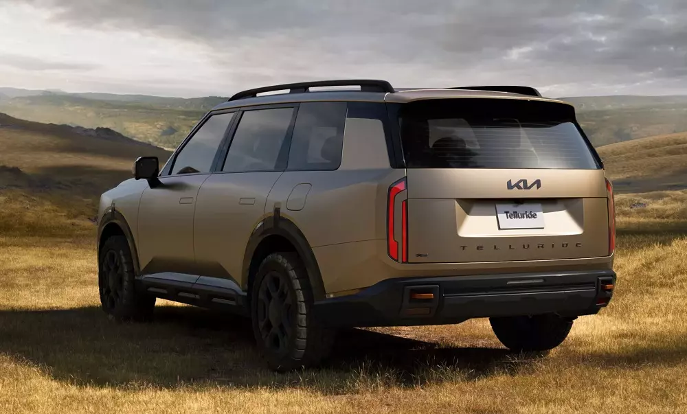 Kia Telluride 2026 dự kiến sẽ lần đầu tiên có động cơ hybrid cắm sạc