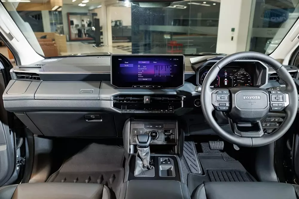 Khoang lái của Toyota Hilux 2026