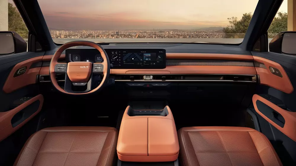 Khoang lái của Kia Telluride 2026. Khoang lái của Kia Telluride 2026.