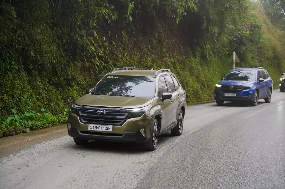 Subaru Forester 2026 có nhiều lựa chọn màu sắc