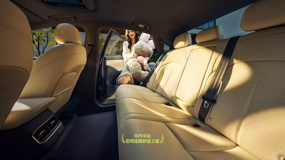 Hàng ghế sau của Nissan N6 Hàng ghế sau của Nissan N6