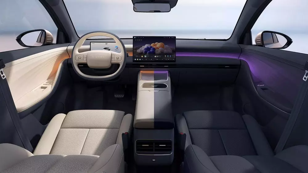 Khoang lái của Nissan N6 Khoang lái của Nissan N6