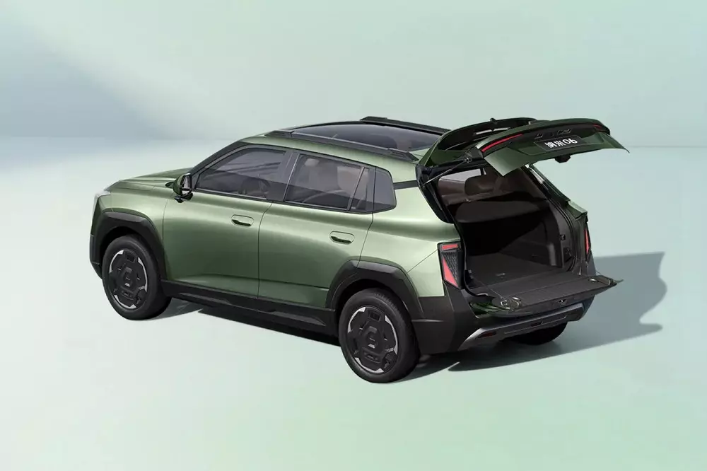 Dongfeng Vigo sở hữu cửa cốp độc đáo Dongfeng Vigo sở hữu cửa cốp độc đáo