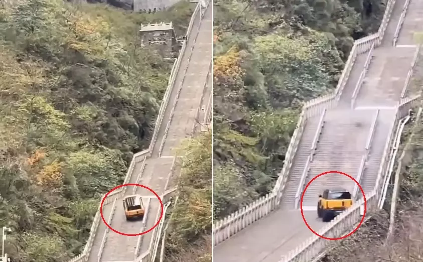 Bắt chước Land Rover, Chery thực hiện thử thách leo “999 bậc thang lên trời” nhưng nhận kết quả ê chề Bắt chước Land Rover, Chery thực hiện thử thách leo “999 bậc thang lên trời” nhưng nhận kết quả ê chề