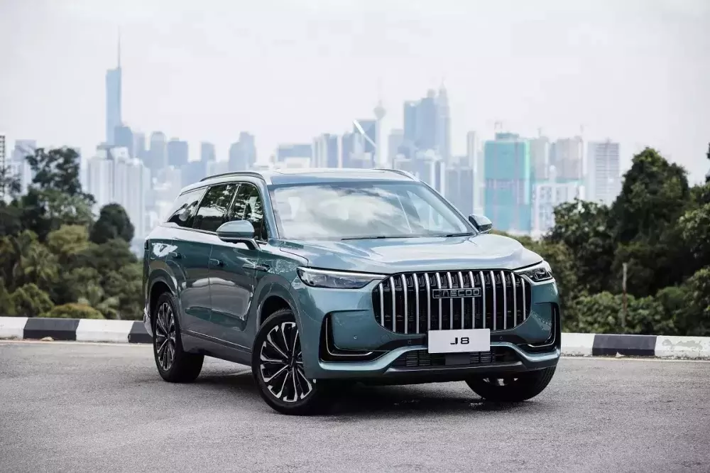 Jaecoo J8 có ngoại hình gợi liên tưởng đến xe Lincoln Jaecoo J8 có ngoại hình gợi liên tưởng đến xe Lincoln