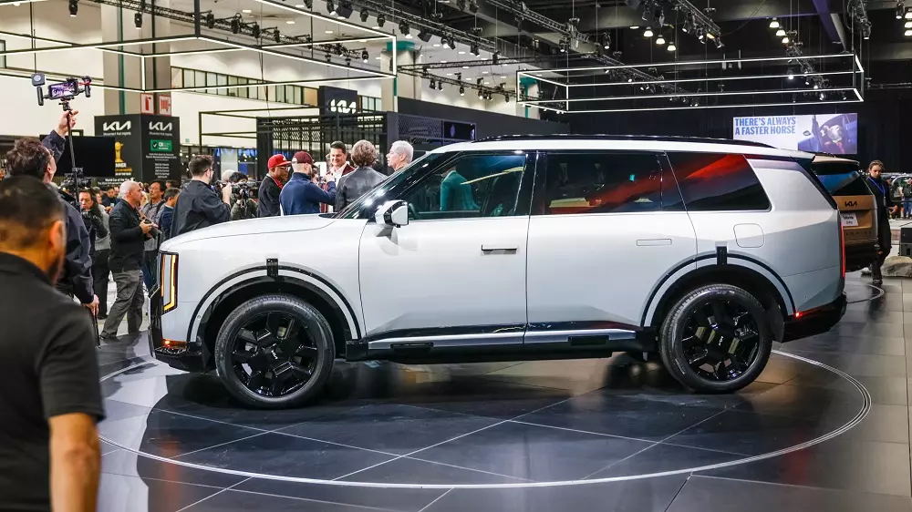 Kia Telluride 2026 tăng đáng kể về kích thước