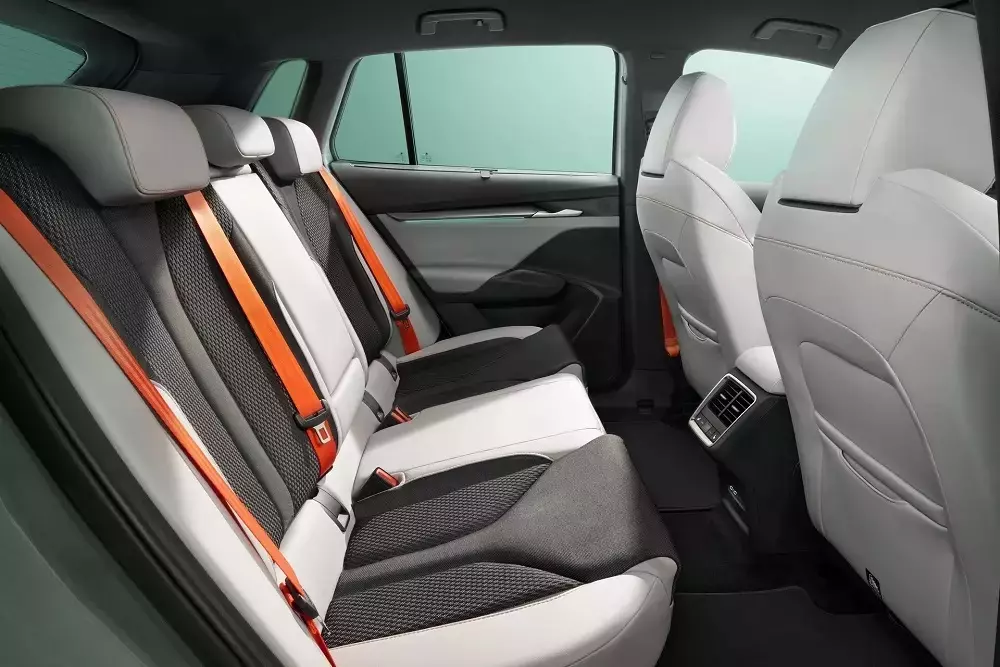 Hàng ghế sau của Skoda Elroq Hàng ghế sau của Skoda Elroq