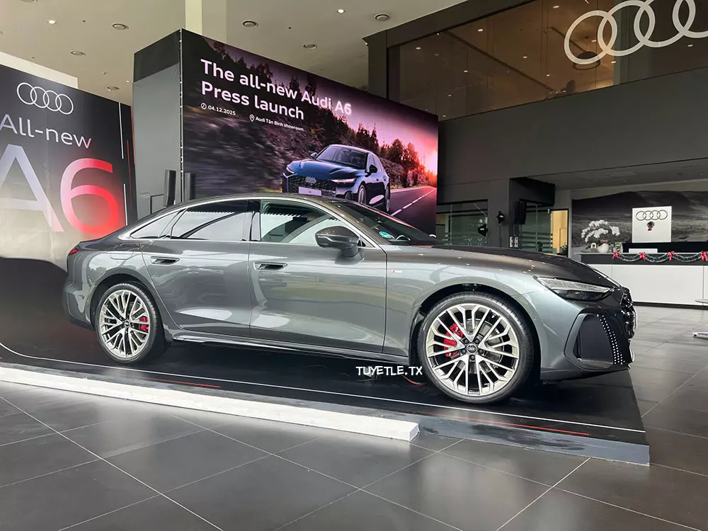 Audi A6 có nhiều tính năng an toàn hiện đại