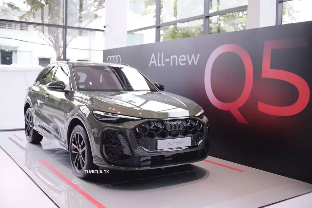 Audi Q5 2026 sở hữu đèn pha sắc sảo