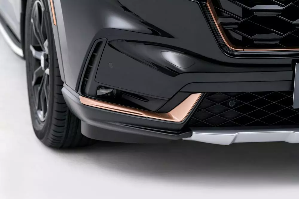 Viền đèn sương mù trước của Honda CR-V e:HEV HuNT 2026