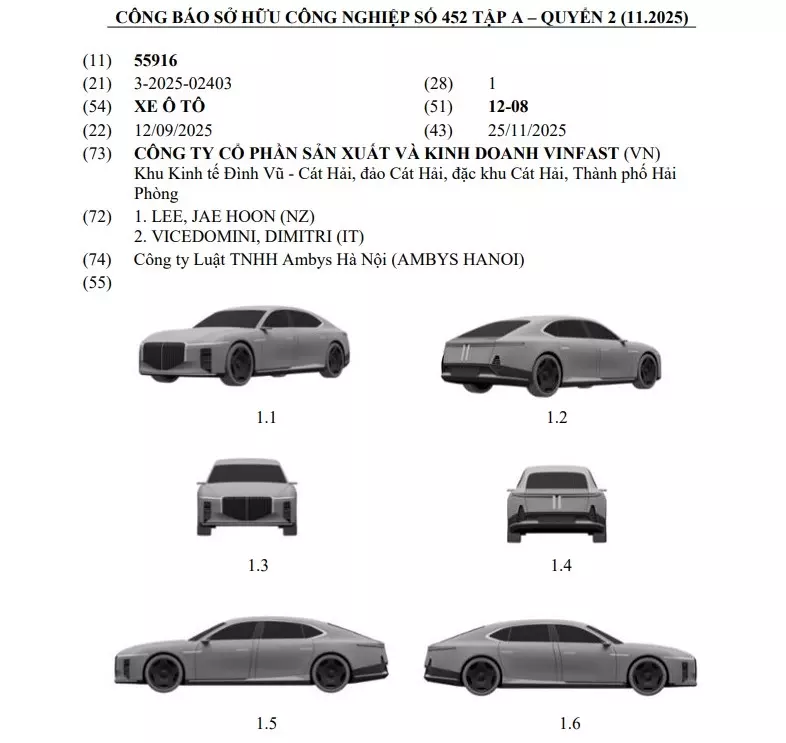 3 mẫu ô tô mới của VinFast sắp bán ở Việt Nam lộ thiết kế, nhiều khả năng là xe hybrid.