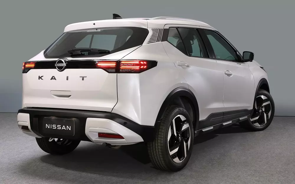 Nissan Kait có kích thước tương đương với Kicks Nissan Kait có kích thước tương đương với Kicks