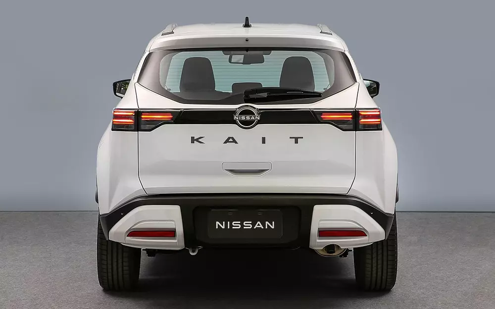 Thiết kế phía sau của Nissan Kait Thiết kế phía sau của Nissan Kait
