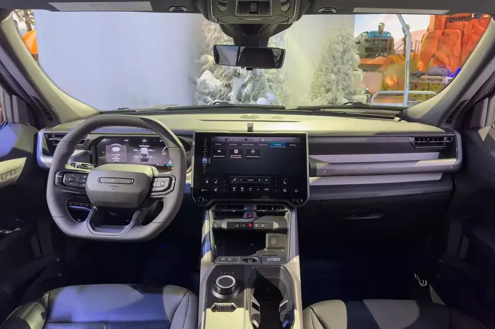 Nội thất của Jeep Recon Nội thất của Jeep Recon